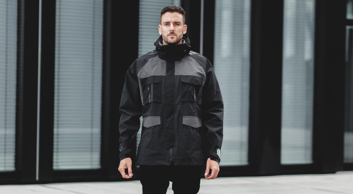 Adidas white shop mountaineering jacket